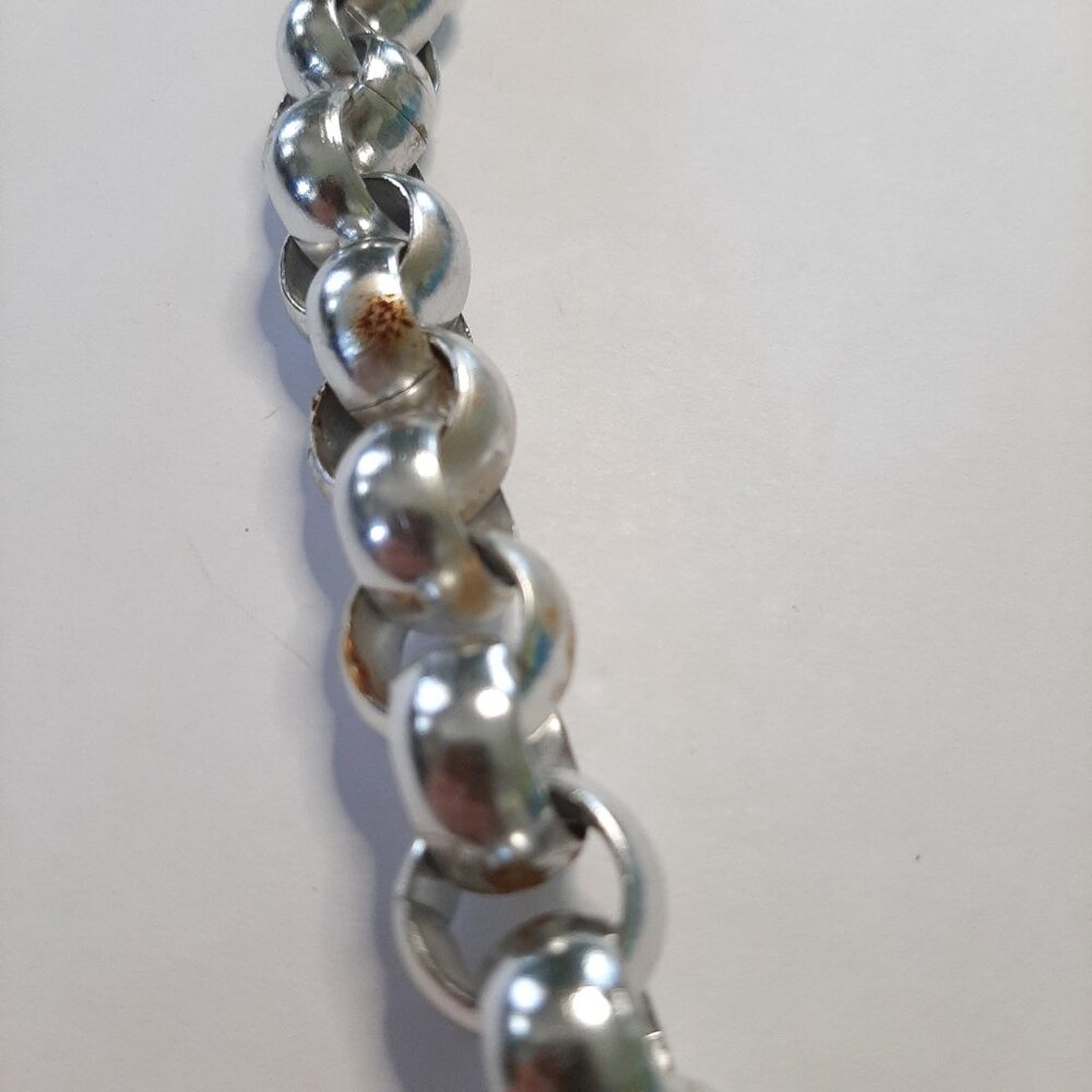 Vintage Metal Circle Link Belt - Picture 5 of 5